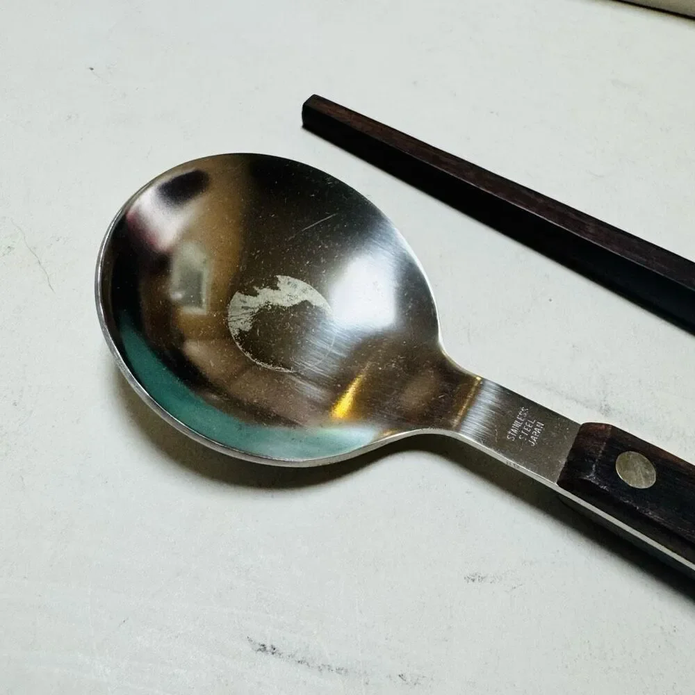 MCM- Rosewood Handle SALAD SERVING SET - Japan - S.0808